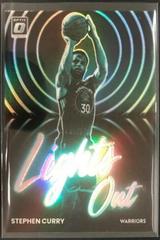 Stephen Curry [Holo] Basketball Cards 2022 Panini Donruss Optic Lights Out Prices