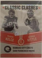 George Kittle, Travis Kelce #CC-14 Football Cards 2022 Panini Classics Clashes Prices