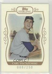Carl Yastrzemski #171 Baseball Cards 2008 Topps Sterling Prices