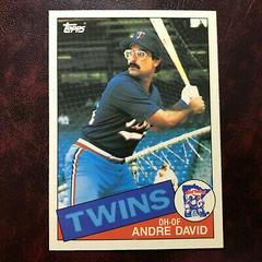 Andre David #43 Baseball Cards 1985 Topps Tiffany Prices