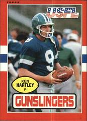 Ken Hartley Football Cards 1985 Topps USFL Prices