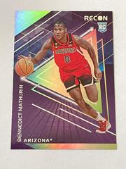 Bennedict Mathurin [Purple] #3 Basketball Cards 2022 Panini Chronicles Draft Picks Recon Prices