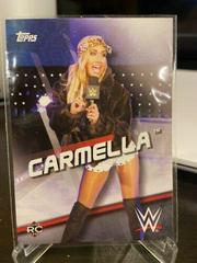 Carmella Wrestling Cards 2016 Topps WWE Divas Revolution Prices