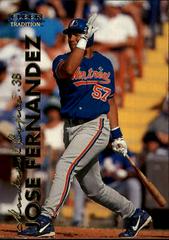 Jose Fernandez Baseball Cards 1999 Fleer Update Prices