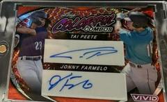 Jonny Farmelo [Red Mojo] #BA-JF1 Baseball Cards 2023 Leaf Vivid Autograph Prices