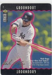 Wade Boggs [Groundout Gold Signature] Baseball Cards 1996 Collector's Choice You Make Play Prices