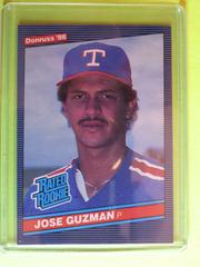 Jose Guzman #30 Baseball Cards 1986 Donruss Rookies Prices