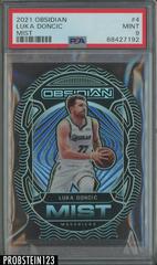 Luka Doncic Basketball Cards 2021 Panini Obsidian Mist Prices