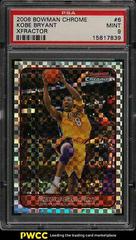 Kobe Bryant [Xfractor] Basketball Cards 2006 Bowman Chrome Prices