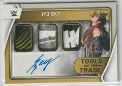 Iyo Sky [Prime] Wrestling Cards 2022 Panini Chronicles WWE Absolute Tools of the Trade Signatures Prices