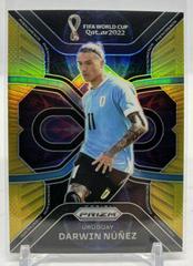 Darwin Nunez [Gold] Soccer Cards 2022 Panini Prizm World Cup Phenomenon Prices