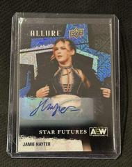 Jamie Hayter [Autograph Blue] #128 Wrestling Cards 2022 Upper Deck Allure AEW Prices