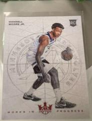 Wendell Moore Jr. [Ruby] #10 Basketball Cards 2022 Panini Court Kings Works in Progress Prices