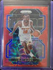 Alec Burks [Red Choice Prizm] #65 Basketball Cards 2021 Panini Prizm Prices