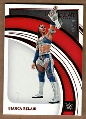 Bianca Belair [Red] #58 Wrestling Cards 2022 Panini Immaculate WWE Prices