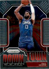 Paul George Basketball Cards 2020 Panini Prizm Downtown Bound Prices