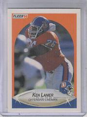 Ken Lanier #27 Football Cards 1990 Fleer Prices