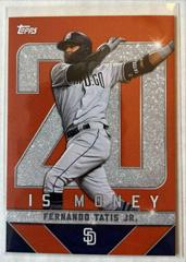 Fernando Tatis Jr. [Orange] #46 Baseball Cards 2022 Topps X Wander Franco Prices