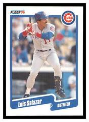 Luis Salazar #U-9 Baseball Cards 1990 Fleer Update Prices