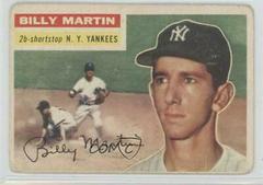 Billy Martin #181 Baseball Cards 1956 Topps Prices