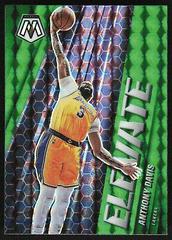 Anthony Davis [Green Fluorescent] #18 Basketball Cards 2020 Panini Mosaic Elevate Prices