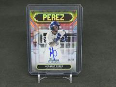 Hedbert Perez Baseball Cards 2022 Bowman Sterling Signage Autographs Prices