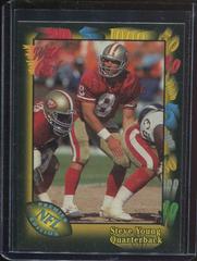 Steve Young Football Cards 1991 Wild Card Prices