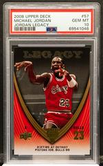 Michael Jordan #57 Basketball Cards 2008 Upper Deck Jordan Legacy Prices