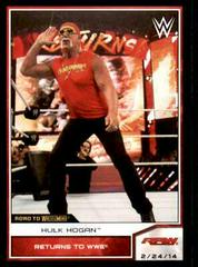 Hulk Hogan Wrestling Cards 2014 Topps WWE Road to Wrestlemania Prices