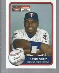 David Ortiz Baseball Cards 2001 Fleer Platinum Prices