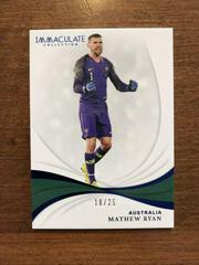 Mathew Ryan [Sapphire] Soccer Cards 2018 Panini Immaculate Prices