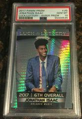 Jonathan Isaac [Hyper Prizm] Basketball Cards 2017 Panini Prizm Luck of the Lottery Prices