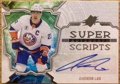 Anders Lee Hockey Cards 2022 SPx Superscripts Autographs Prices