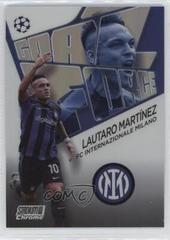 Lautaro Martinez #GF-LM Soccer Cards 2022 Stadium Club Chrome UEFA Competitions Goal Force Prices