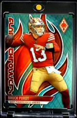 Brock Purdy [Teal] #FLA-12 Football Cards 2023 Panini Phoenix Flame Throwers Prices