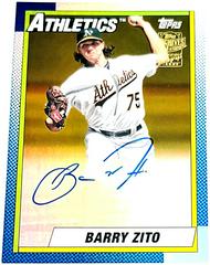 Barry Zito [Gold] Baseball Cards 2023 Topps Archives 1990 Fan Favorites Autographs Prices