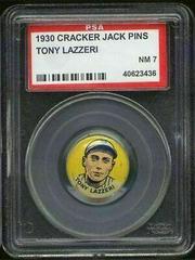 Tony Lazzeri Baseball Cards 1930 Cracker Jack Pins Prices