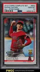 Shohei Ohtani [All Star Game] #600 Baseball Cards 2019 Topps Complete Set Prices
