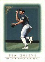 Ben Grieve #36 Baseball Cards 1999 Topps Gallery Prices