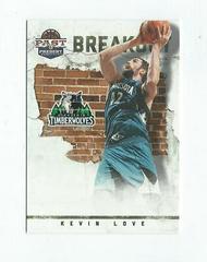 Kevin Love #14 Basketball Cards 2011 Panini Past and Present Breakout Prices