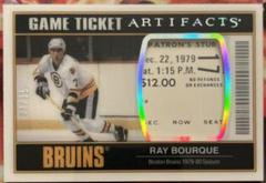 Ray Bourque #GTA-RB Hockey Cards 2022 Upper Deck Artifacts Game Ticket Prices