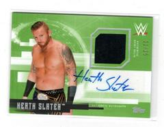 Heath Slater [Green] Wrestling Cards 2017 Topps WWE Undisputed Autograph Relics Prices