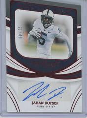Jahan Dotson [Ruby] #SM-JDO Football Cards 2022 Panini Immaculate Collegiate Signature Moves Prices