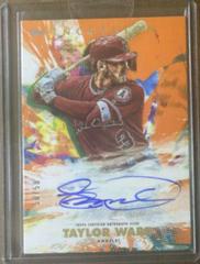 Taylor Ward [Orange] #TW Baseball Cards 2020 Topps Inception Rookies & Emerging Stars Autographs Prices