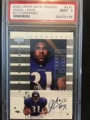 Jamal Lewis [Autograph] Football Cards 2000 Upper Deck Graded Prices