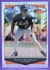 Rickey Henderson [Parallel] #69 Baseball Cards 1999 Ultimate Victory Prices