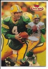 Brett Favre [Class 3 Red] #25 Football Cards 1998 Topps Gold Label Prices