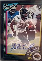 Fred Taylor [Premium Significant Signature] #147 Football Cards 2022 Panini Classics Prices