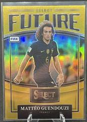 Matteo Guendouzi [Gold] #5 Soccer Cards 2022 Panini Select FIFA Future Prices