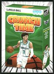 LaMelo Ball #5 Basketball Cards 2023 Panini Donruss Crunch Time Prices